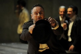 Massimo Popolizio dans le rôle de Cyrano de Begerac © www.yorick.tv